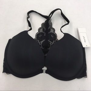 Gilly Hicks-Racerback push-up plunge bra